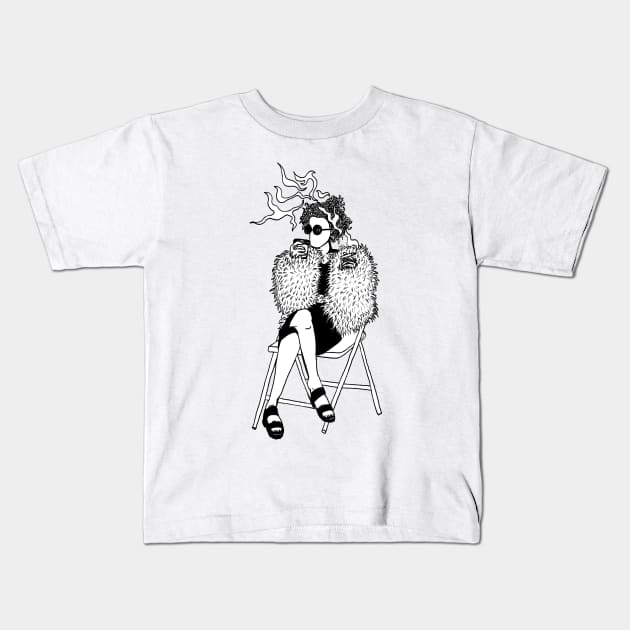 Marla Singer's Support Group Kids T-Shirt by greatwave